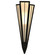 Brum One Light Wall Sconce in Textured Black (57|255643)