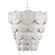 Marjorie Skouras Five Light Chandelier in Sugar White/White (142|90001113)