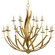 Menefee 18 Light Chandelier in Antique Gold Leaf (142|90001107)