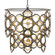 Mauresque Six Light Chandelier in Bronze Gold/Contemporary Gold Leaf (142|90001106)