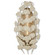 Maidenhair One Light Wall Sconce in Antique Pearl (142|50000230)