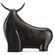 Ferdinand Bull Sculpture in Graphite (142|12000753)
