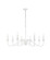 Rohan Eight Light Chandelier in White (173|LD5006D42WH)