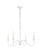 Rohan Four Light Chandelier in White (173|LD5006D30WH)