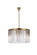 Sydney Eight Light Chandelier in satin gold (173|1208D26SGRC)