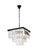Sydney 13 Light Chandelier in Matte black (173|1201S22MBRC)