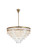 Sydney 33 Light Chandelier in satin gold (173|1201D44SGRC)