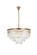 Sydney 17 Light Chandelier in satin gold (173|1201D32SGRC)