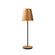 Conical One Light Table Lamp in Teak (486|708812)