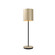 Cylindrical One Light Table Lamp in Sand (486|707945)