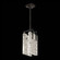 Terra LED Pendant in Black/Clear Glass (48|93054011ST)