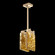Terra LED Pendant in Gold/Gold Leaf Glass (48|93024032ST)