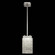 Terra LED Pendant in Silver/Rake Clear (48|93024025ST)
