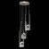 Strata LED Pendant in Silver Leaf (48|9284401ST)