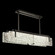 Terra LED Pendant in Black/Clear Glass (48|92804011ST)