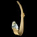 Strata LED Wall Sconce in Gold Leaf (48|9278502ST)