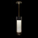 Bond LED Pendant in Black/Gold (48|92634022ST)