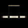 Bond LED Pendant in Black/Gold (48|92604022ST)