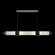 Bond LED Pendant in Black & Silver/Bahama Sand (48|92604012ST)