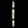 Bond LED Wall Sconce in Black & Silver/Diamond Blanket (48|92585011ST)