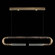 Antonia LED Linear Pendant in Ombre Bronze/Nickel/Charcoal (48|924140621ST)