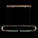 Antonia LED Linear Pendant in Ombre Bronze/Brass/Charcoal (48|924140611ST)