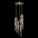 Antonia LED Pendant in Ombre Bronze/Nickel/Smoke (48|923840622ST)