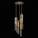 Antonia LED Pendant in Ombre Bronze/Brass/No Parchment (48|923840610ST)