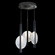 Selene LED Pendant in Black/White Glass (48|9226401ST)
