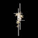Azu LED Wall Sconce in White Gesso (48|9193503ST)
