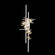 Azu LED Wall Sconce in White Gesso (48|9192503ST)