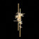 Azu LED Wall Sconce in Gold Leaf (48|9192502ST)