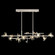 Azu LED Pendant in Silver Leaf (48|9187401ST)