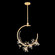 Azu LED Pendant in Gold Leaf (48|9181402ST)