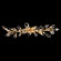 Foret Six Light Bath Bar in Gold Leaf (48|9162502ST)