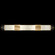 Bond LED Bath Bar in Gold/Bahama Sand (48|91595032ST)