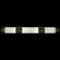 Bond LED Bath Bar in Black & Gold/Bahama Sand (48|91595022ST)