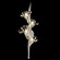 Azu LED Wall Sconce in Silver Leaf (48|9156501ST)