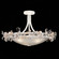 Azu LED Flush Mount in White Gesso (48|9155403ST)