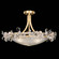 Azu LED Flush Mount in Gold Leaf (48|9155402ST)