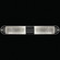 Bond LED Bath Bar in Black & Silver/Diamond Blanket (48|91505011ST)
