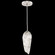 Las Olas One Light Drop Light in Silver (48|9113401ST)