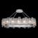 Lunea 16 Light Pendant in Silver (48|9105401ST)