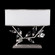 Foret Two Light Table Lamp in Silver (48|9085101ST)