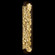 Terra LED Wall Sconce in Bronze/Gold Leaf Glass (48|89685042ST)