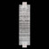 Terra LED Wall Sconce in Silver/Rake Clear (48|89685025ST)