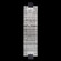 Terra LED Wall Sconce in Black/Rake Clear (48|89685015ST)