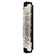 Terra LED Wall Sconce in Black/Clear Glass (48|89685011ST)