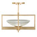 Delphi LED Semi-Flush Mount in Gold (48|8964402ST)