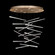 Elevate LED Pendant in Gold/Crystal Stardust Spires (48|895840232ST)